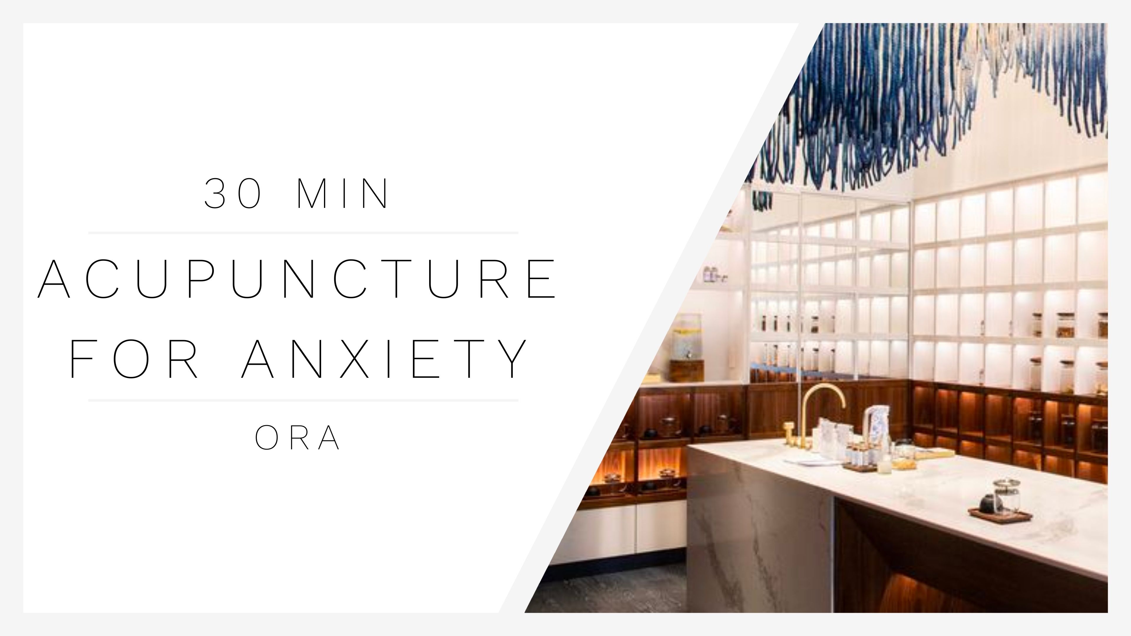 Snacktime | Anxiety Acupuncture Chat with Ora