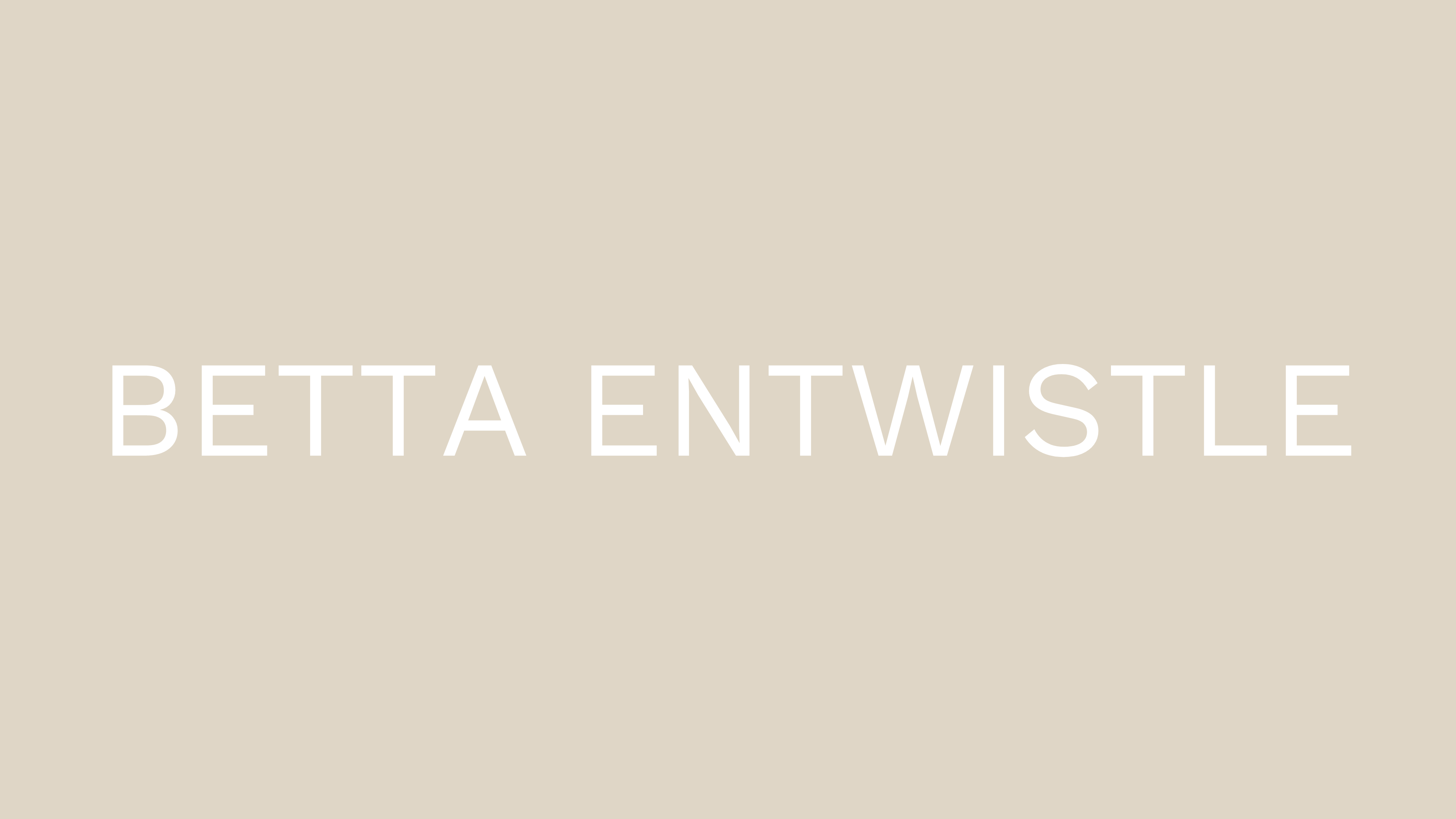 Betta Entwistle