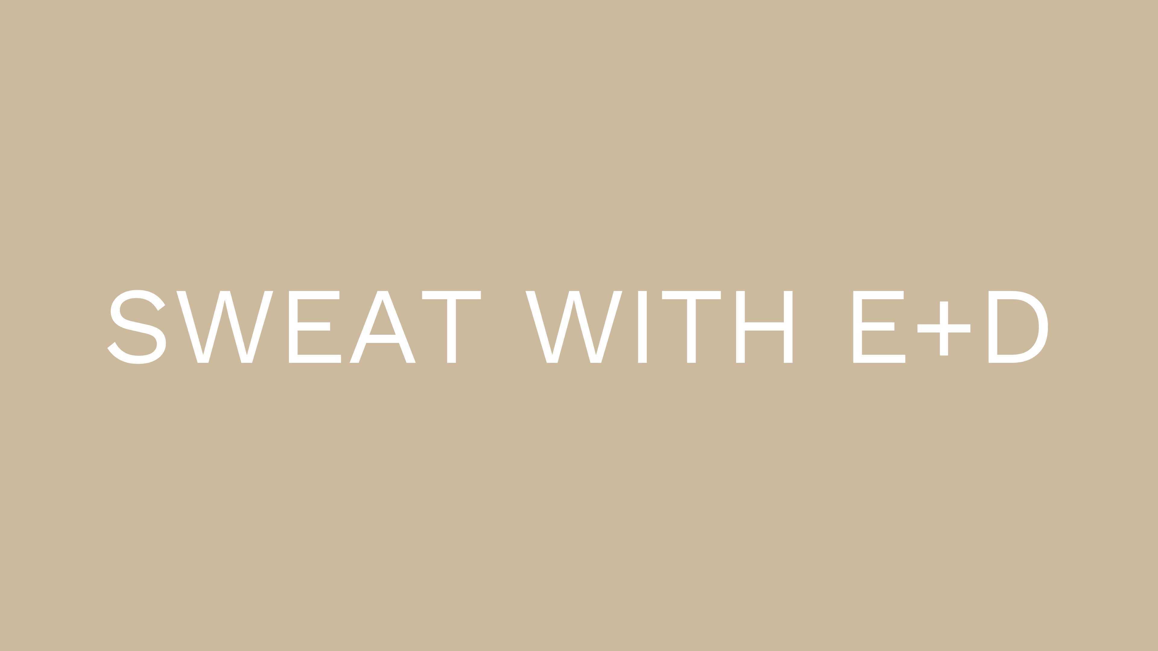 Sweat with Elizabeth + Dale