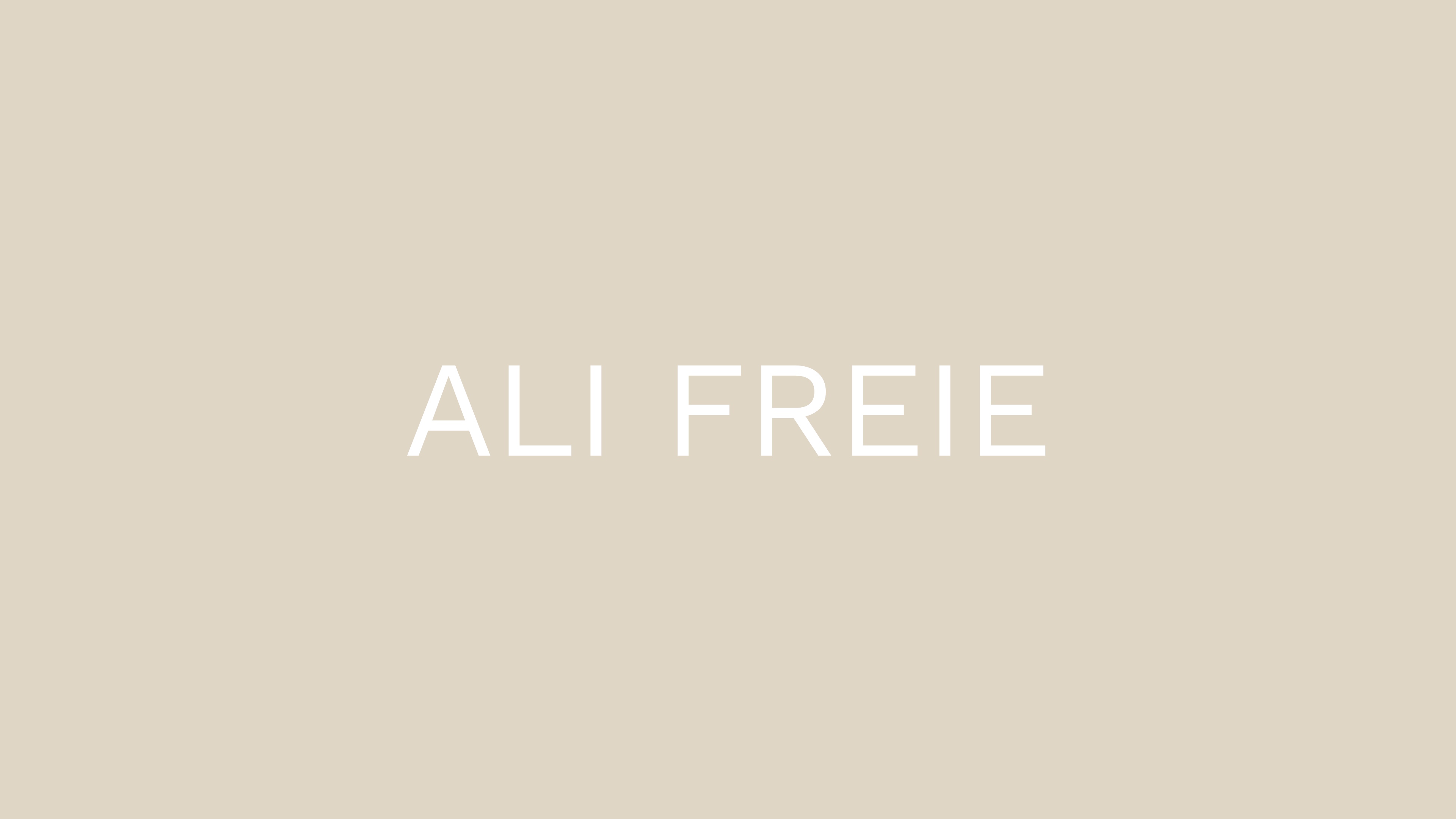 Ali Freie