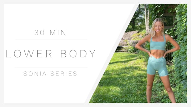 25 Min Lower Body 1 | Sonia Hare