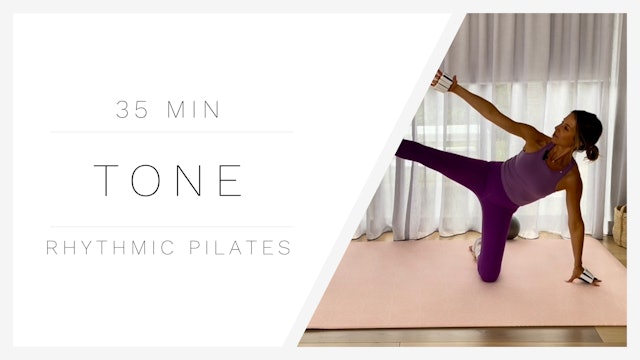35 Min Tone 1 | Rhythmic Pilates