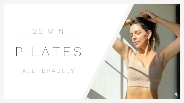 20 Min Pilates 1 | Alli Bradley