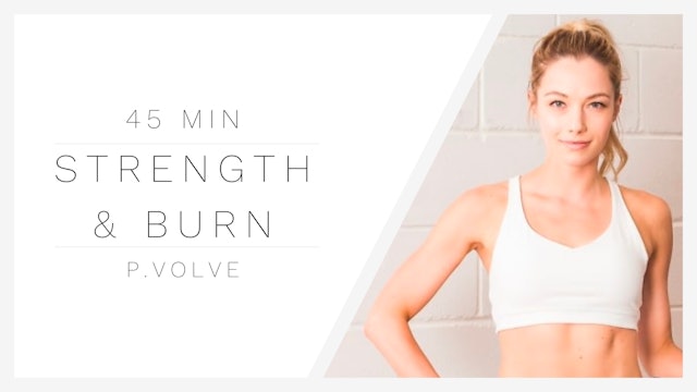 40 Min Sculpt + Burn 1 | P.volve