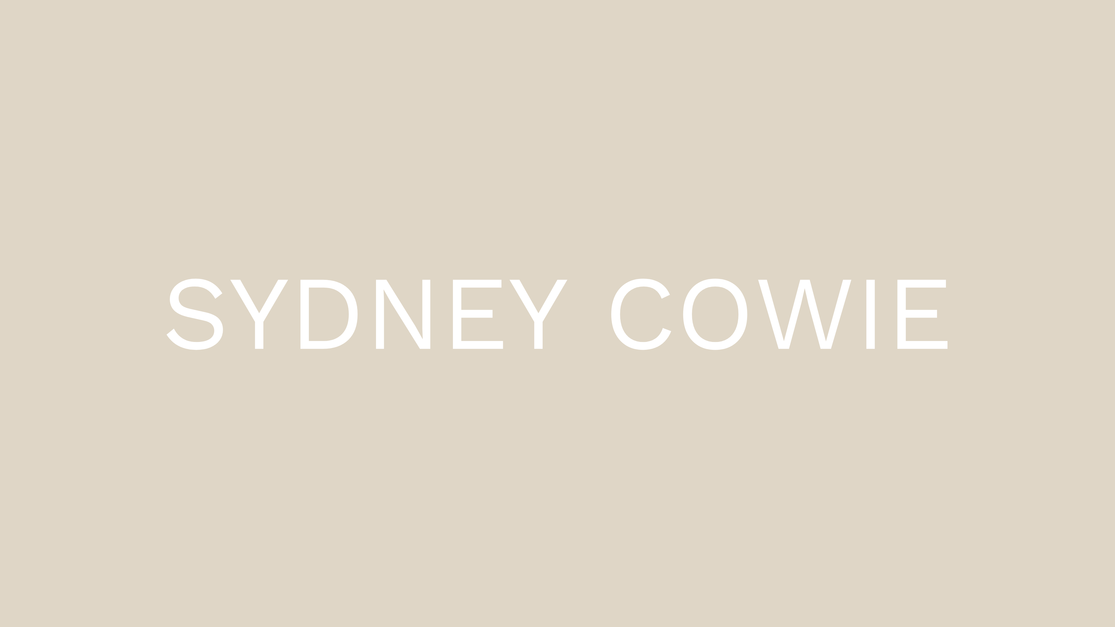 Sydney Cowie
