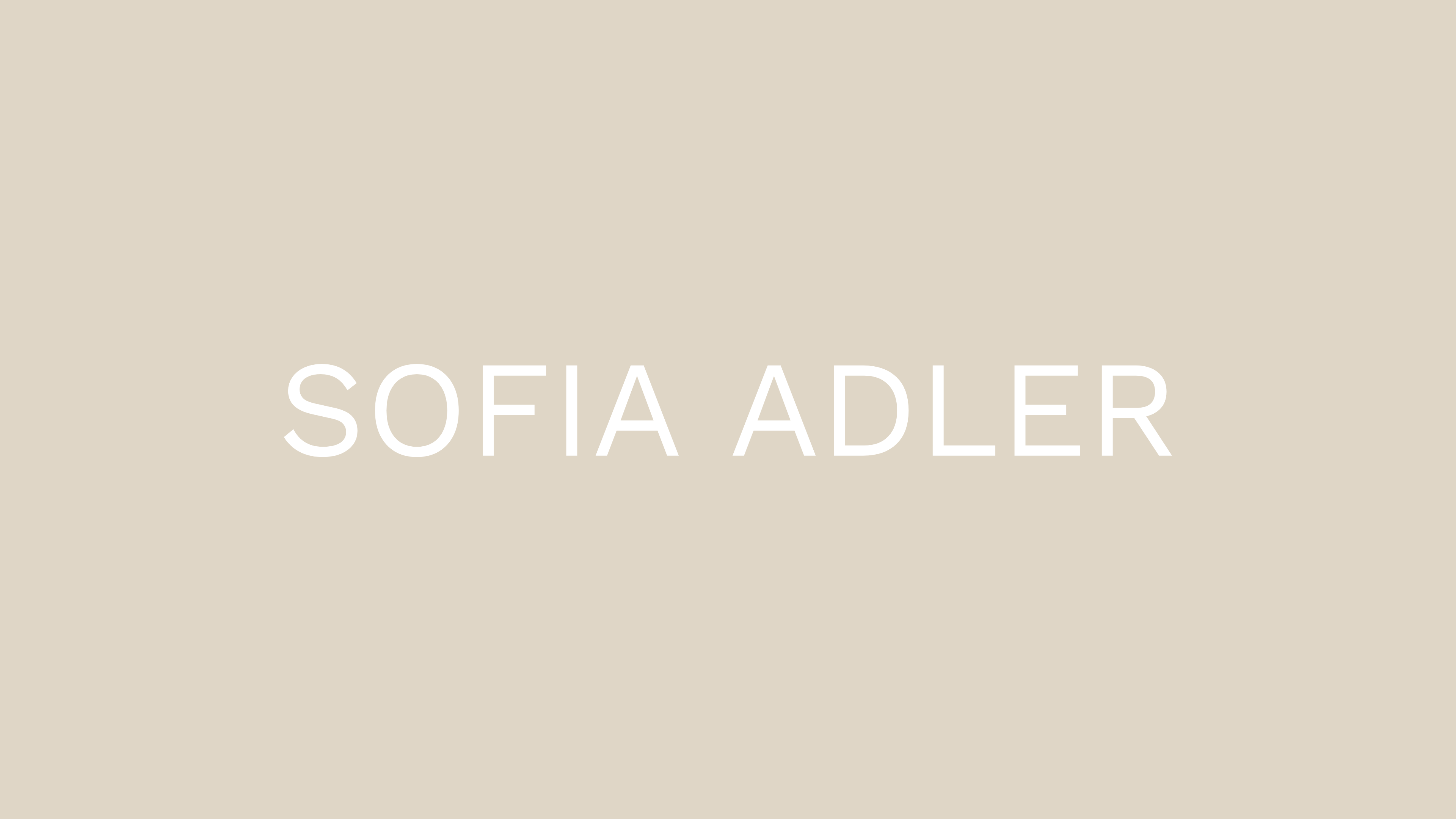 Sofia Adler ORRO