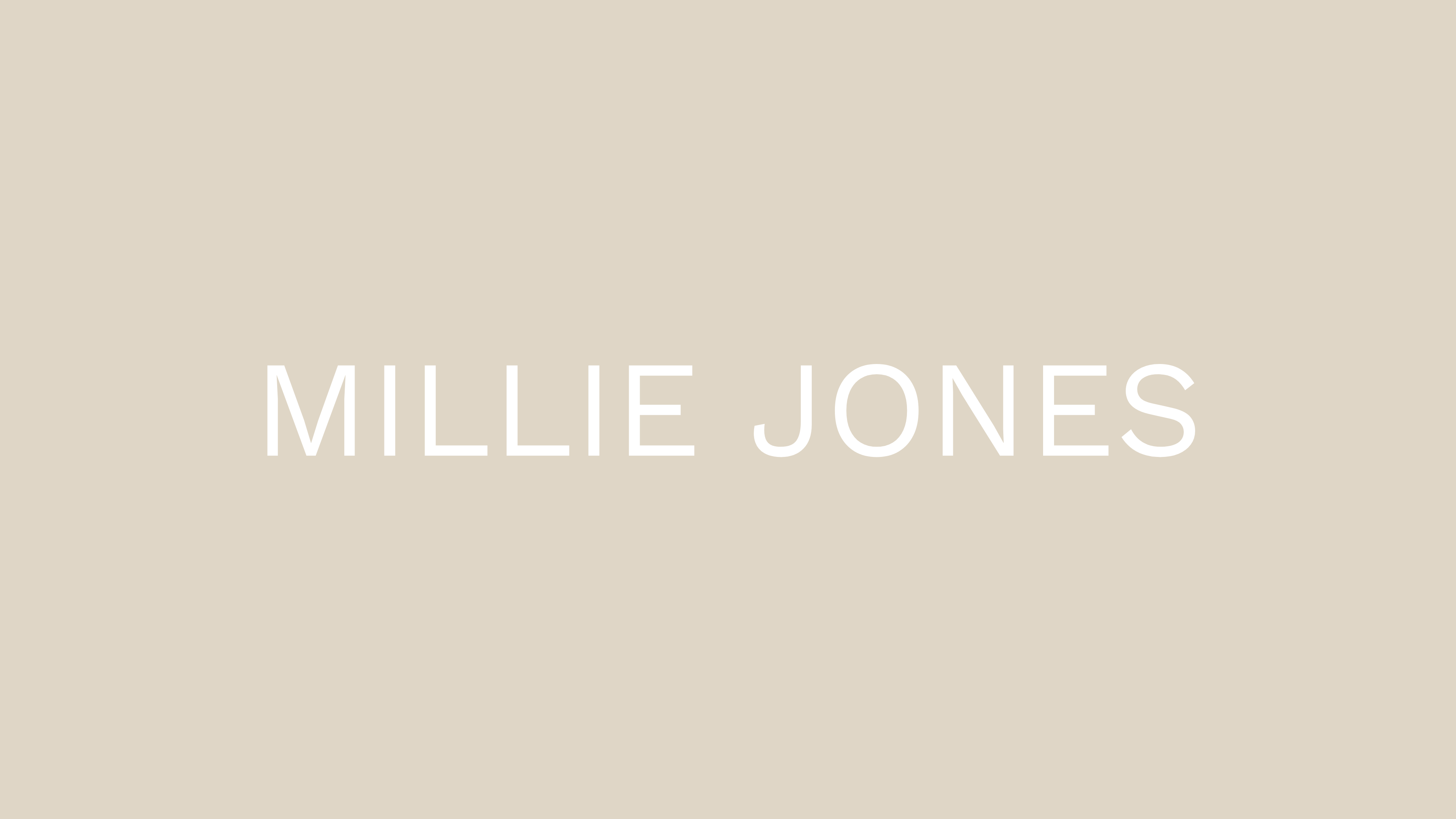 Millie Jones