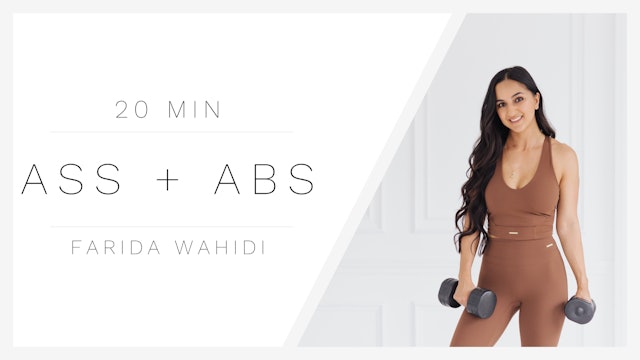 25 Min Ass + Abs 1 | Farida Wahidi