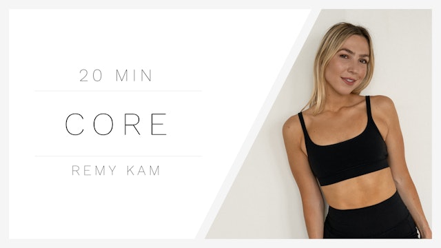 20 Min Core 2 | Remy Kam