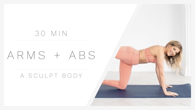 30 Min Arms + Abs 1 | Alessia Sculpt