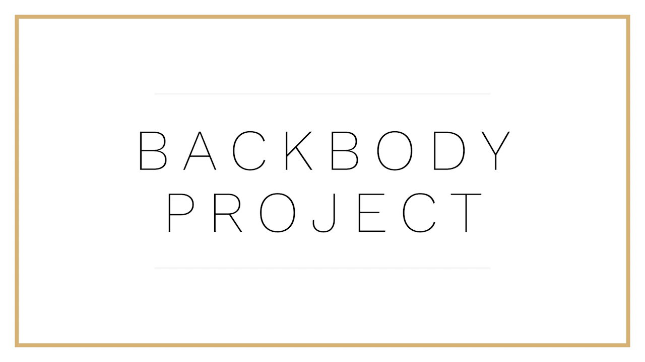 Backbody Project - ORRO