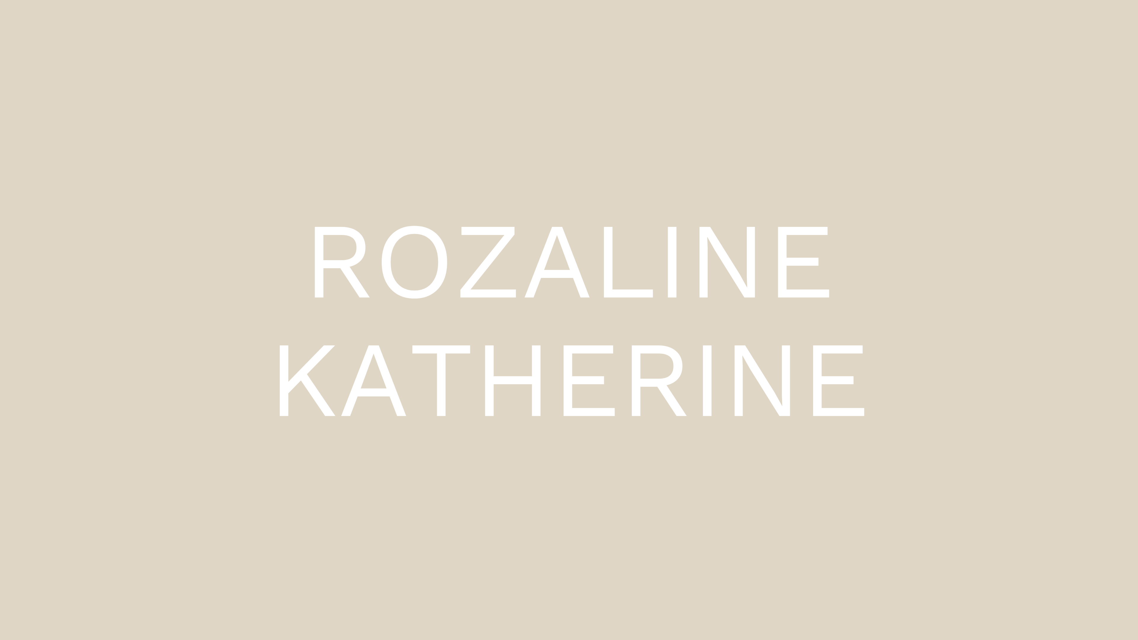 Rozaline Katherine