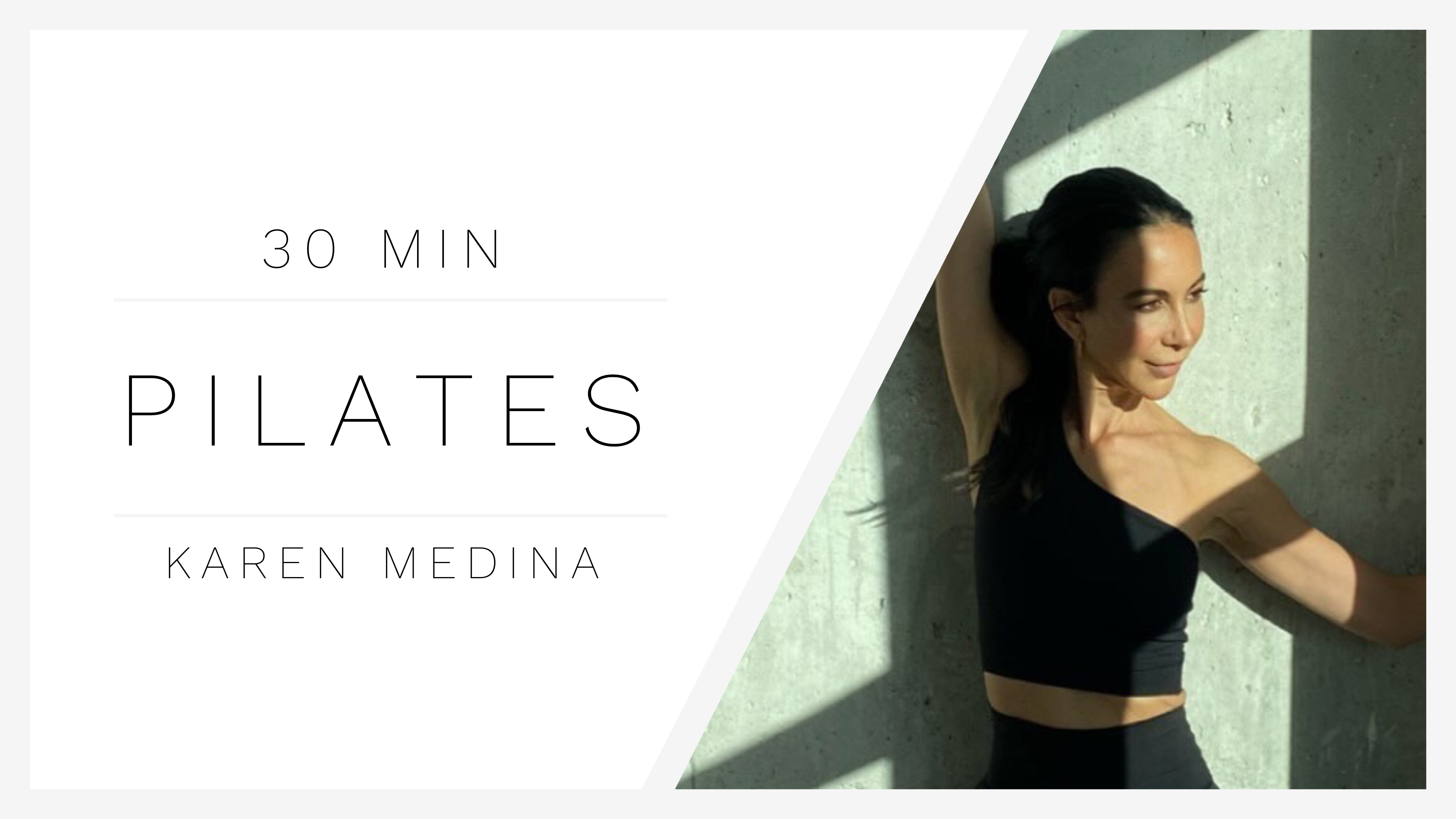 30 Min Barre/Pilates Sculpt 71 | Karen Medina