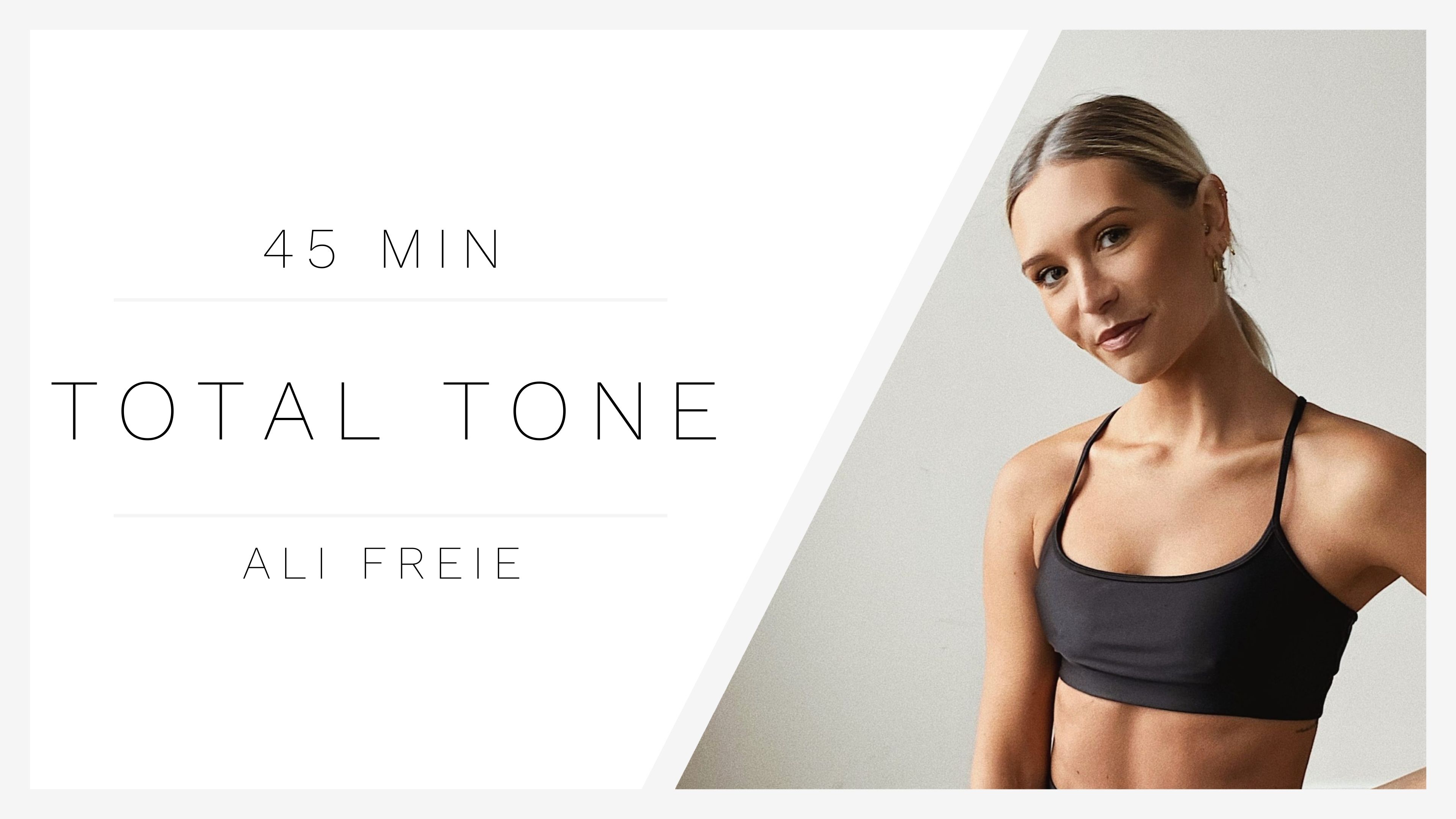 45 Min Tone 3 | Ali Freie