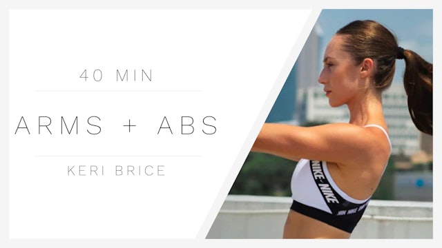 40 Min Ass + Abs 1 | Keri Brice