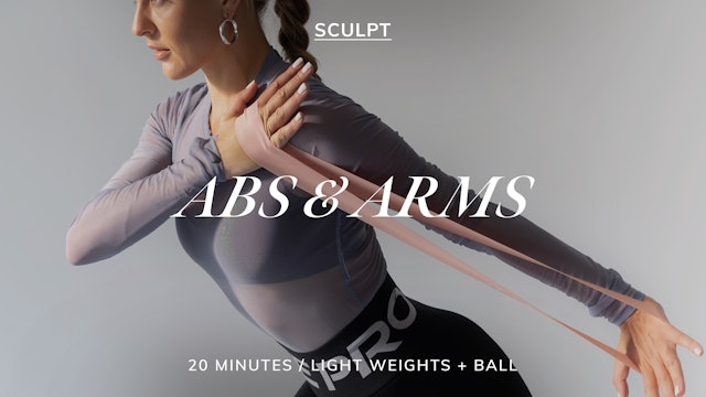 20 MIN ABS + ARMS 8/28/22