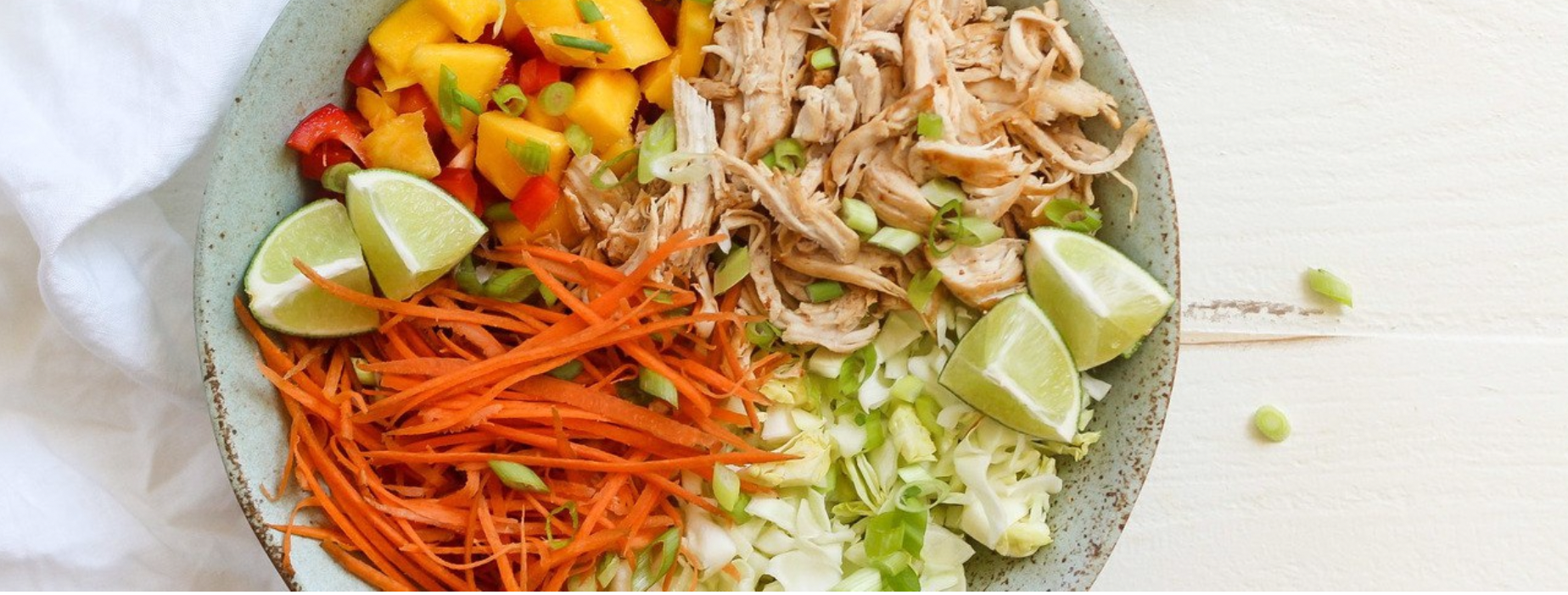 Thai Chopped Chicken Salad with Cashew Sauce