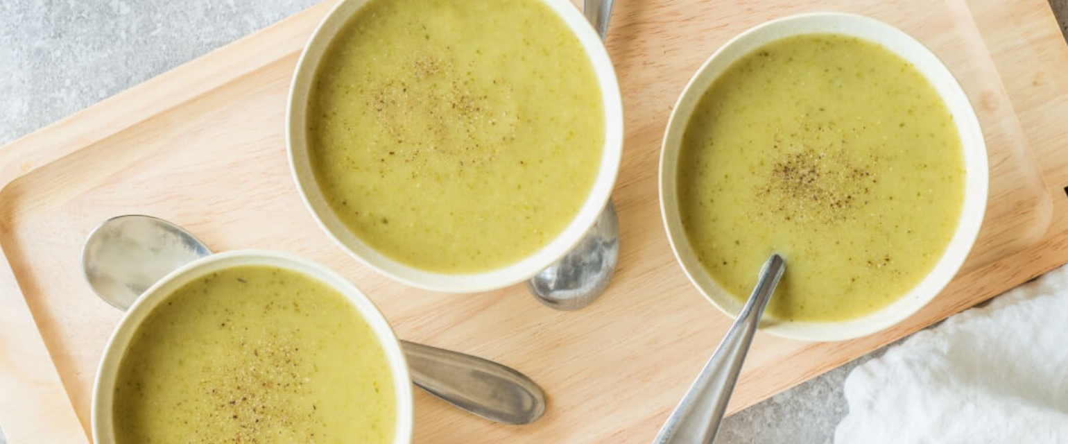 Creamy Potato & Cucumber Soup