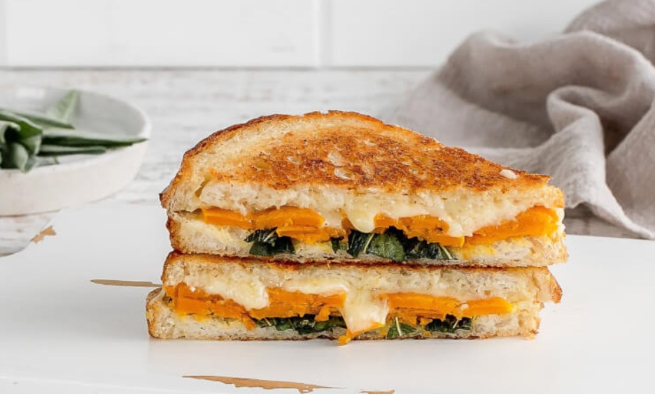 Butternut Squash Grilled Cheese