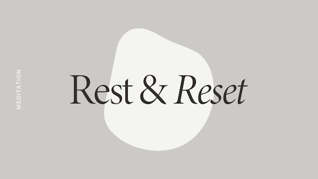 Release & Reset Meditation