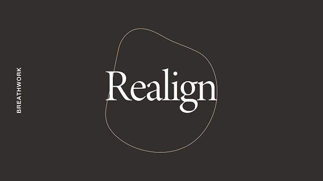 Sunday: Breathwork: Re-align *new*