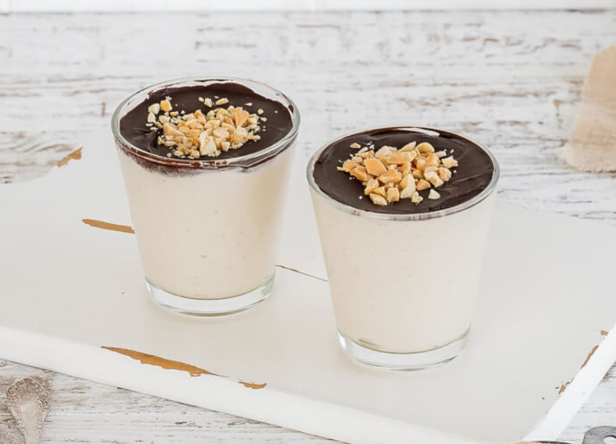 Yogurt & Peanut Butter Mousse Cups