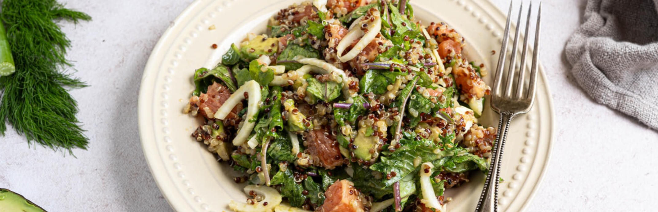 Grapefruit & Fennel Quinoa Salad
