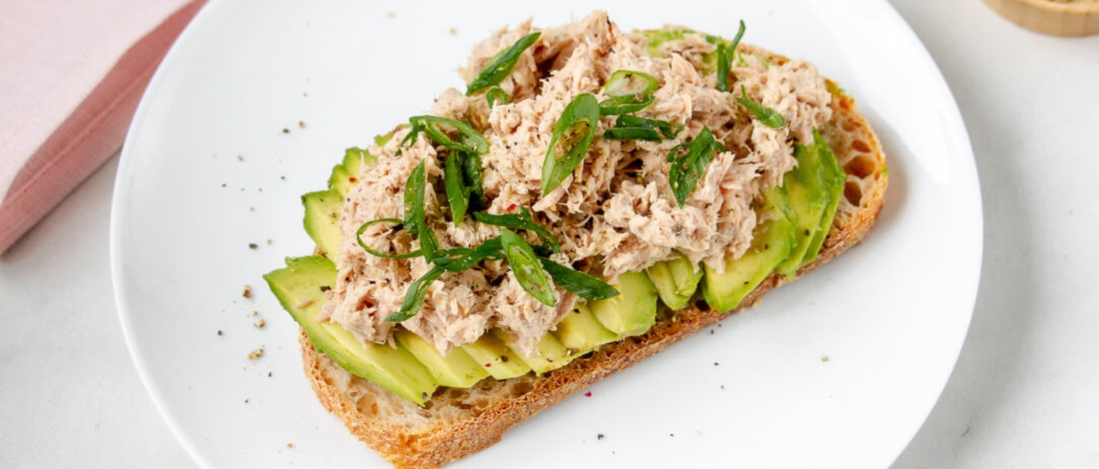 Mustard Tuna & Avocado Toast