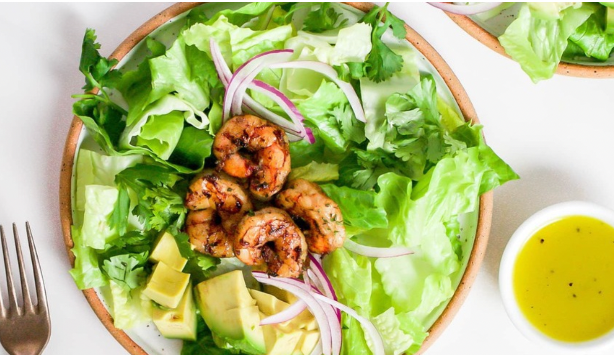 Jerk Shrimp Salad