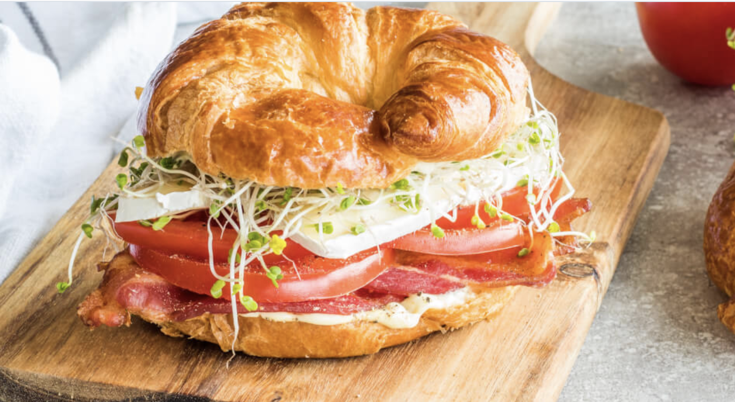 Bacon Brie Croissant Sandwich