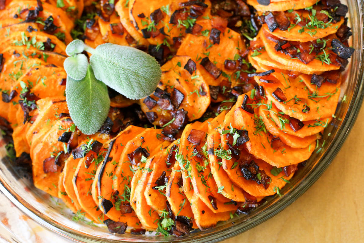 Scalloped Sweet Potatoes