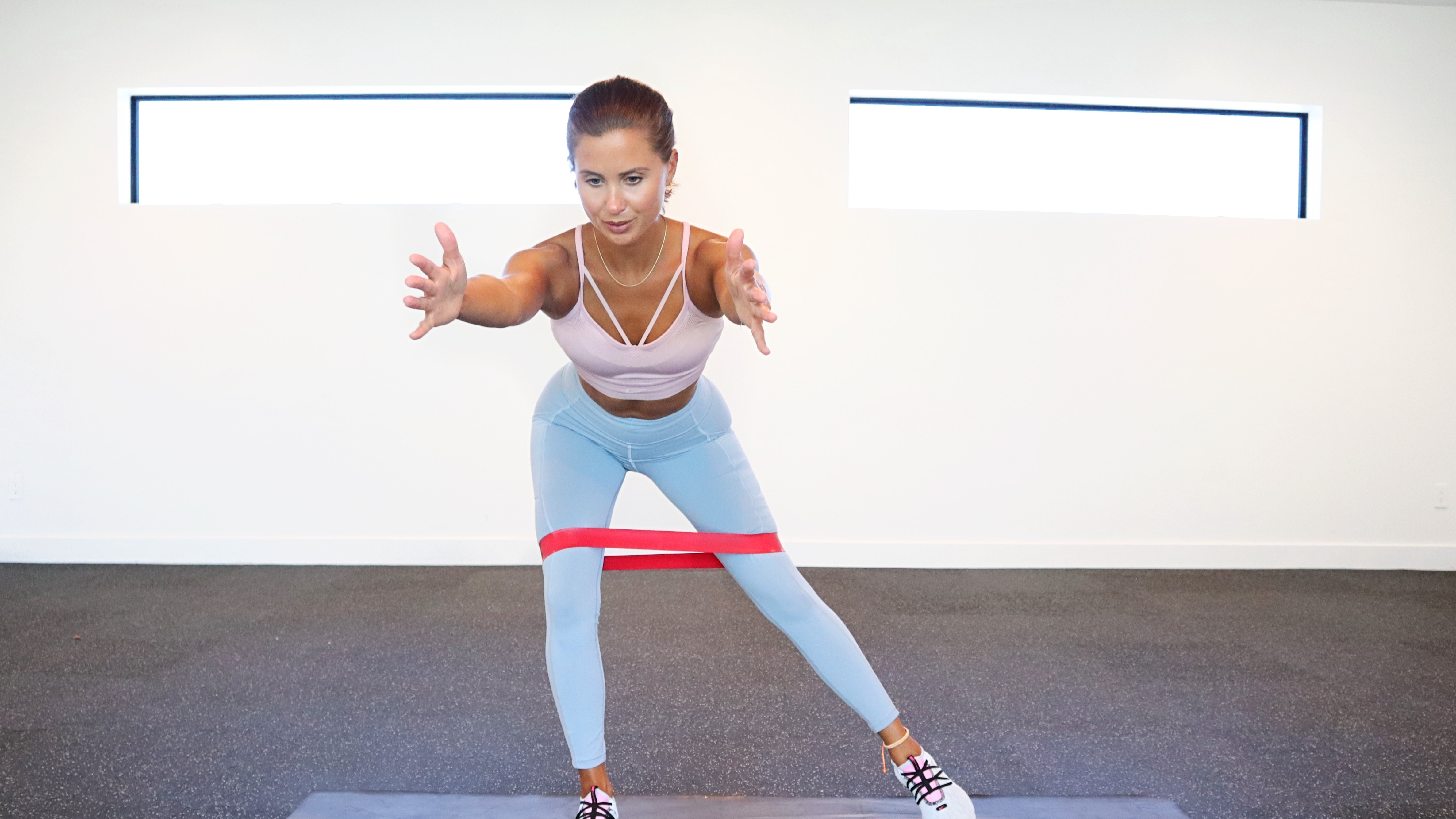 26 Min Banded Abs + Booty