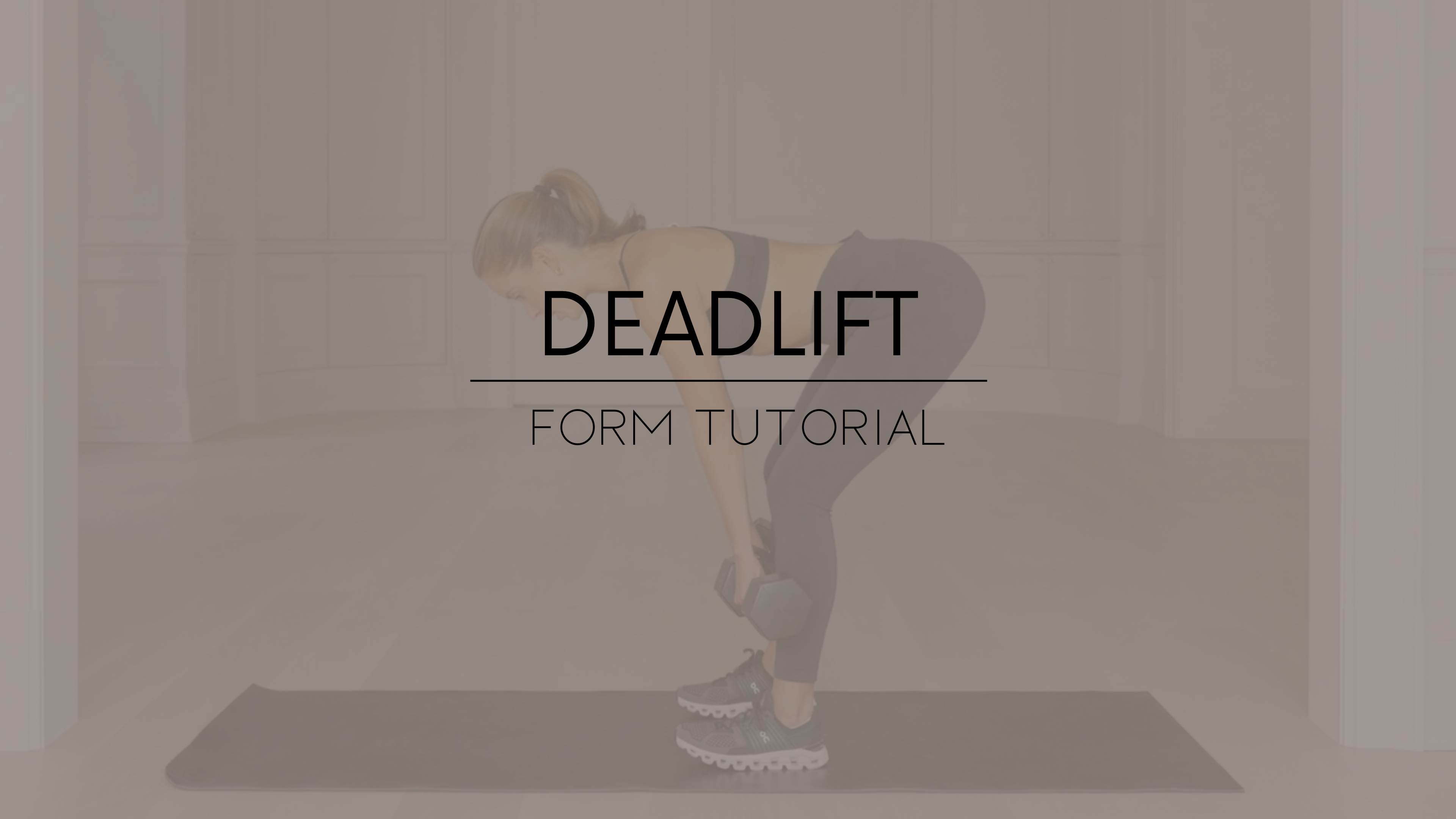 Deadlift Form Tutorial