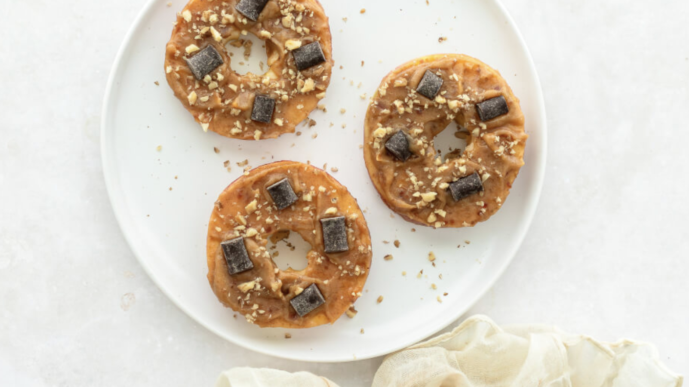 Date Caramel Apple Rings