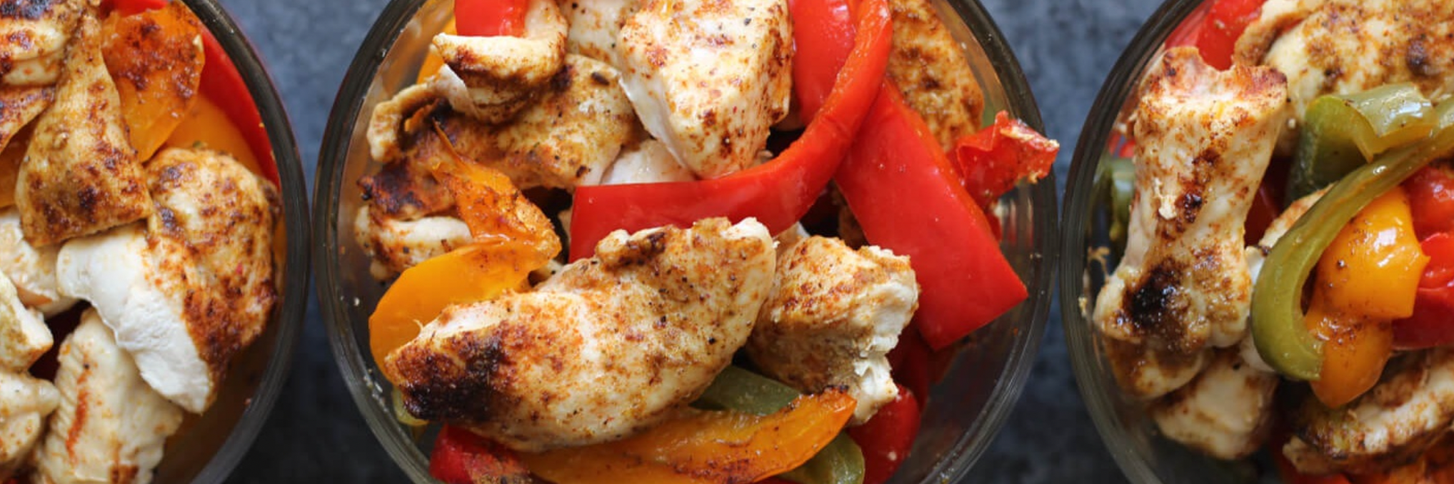 One Pan Chicken Fajita Bowls
