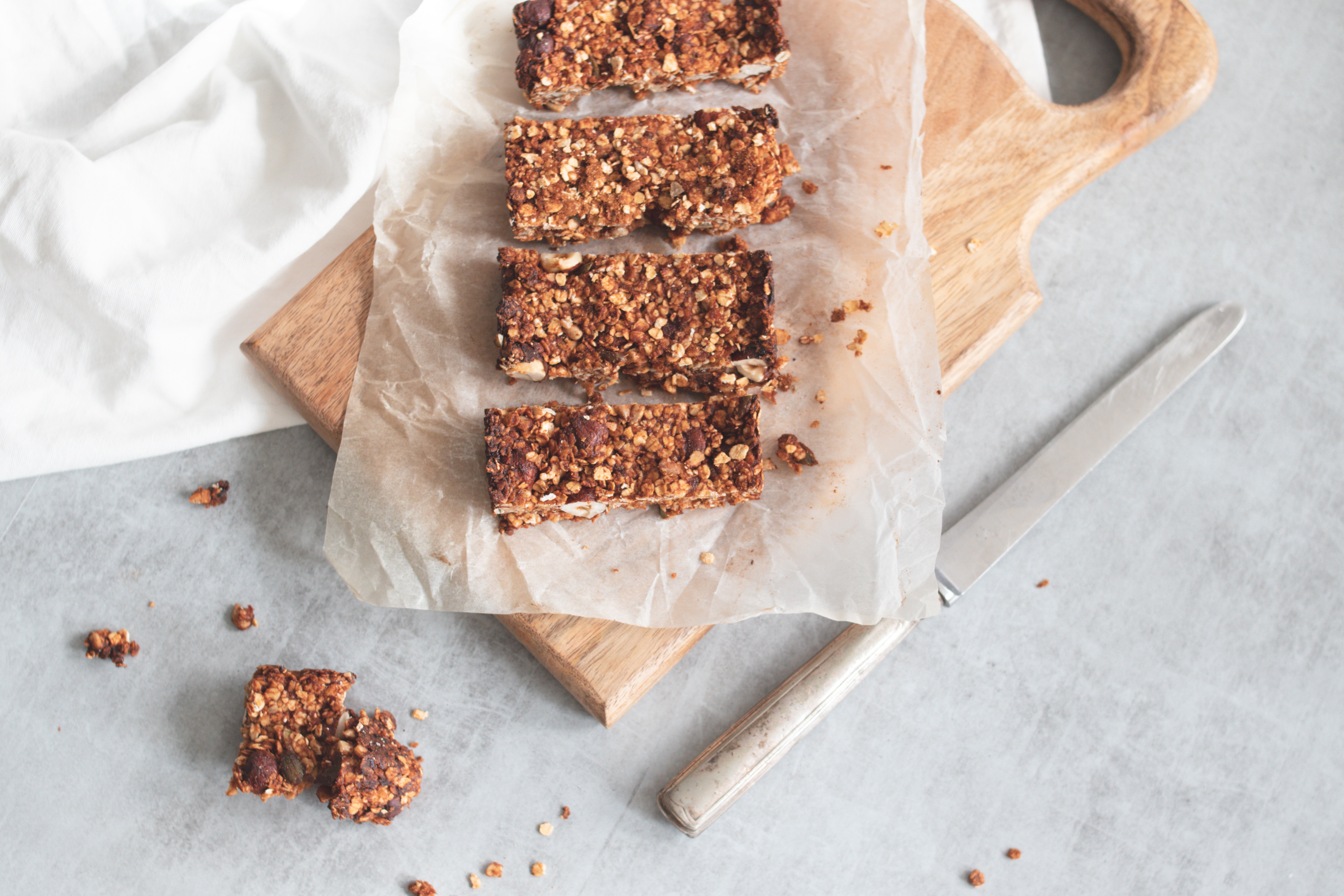 No Bake Pumpkin Protein Bars