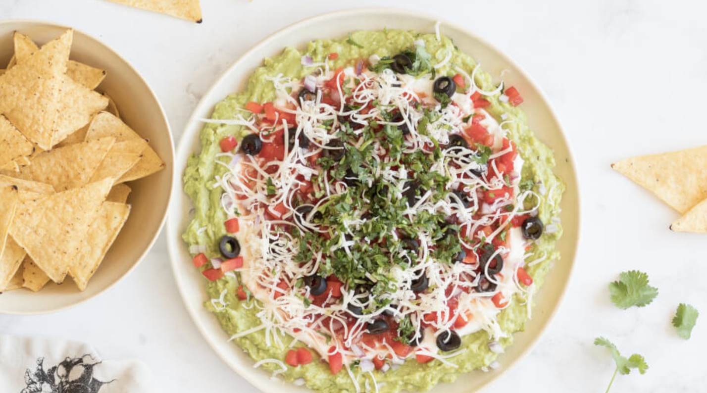 Layered Guacamole Dip
