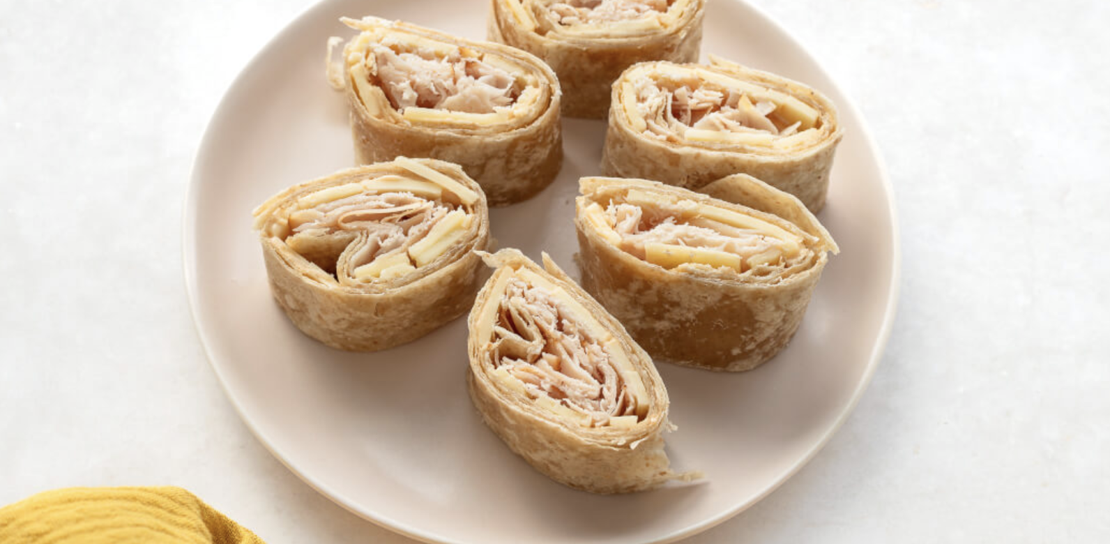 Turkey Cheese Pinwheels