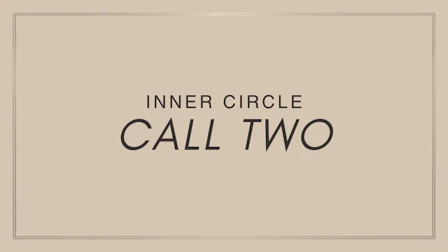 CALL 2: shaep inner circle