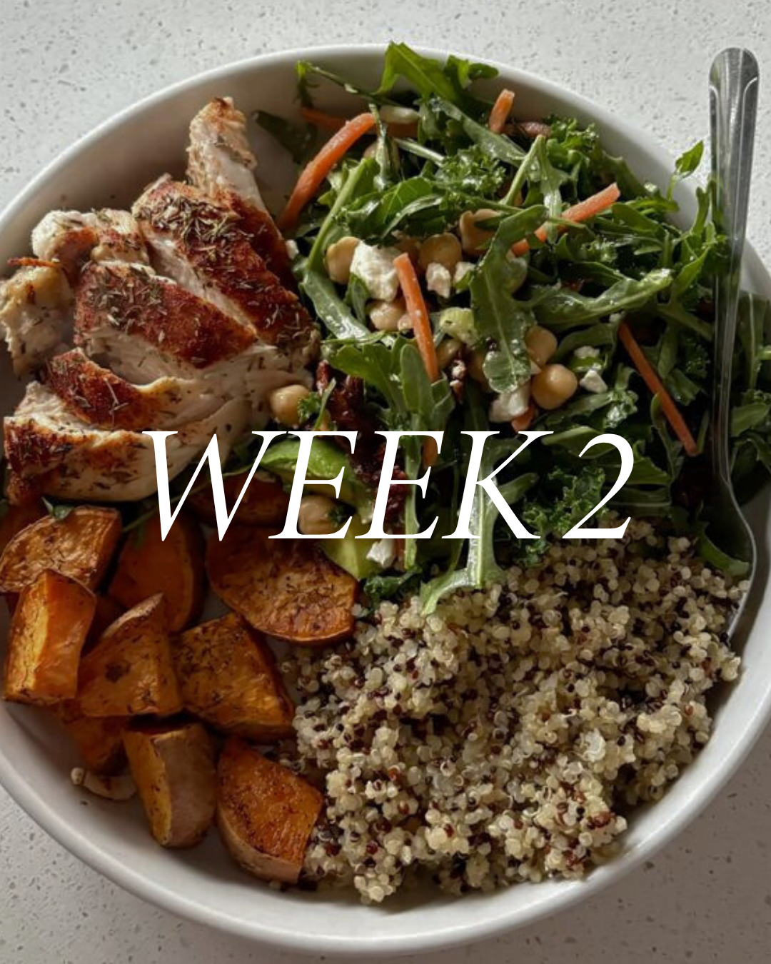 Train like an Angel: Week 2 Meal Plan
