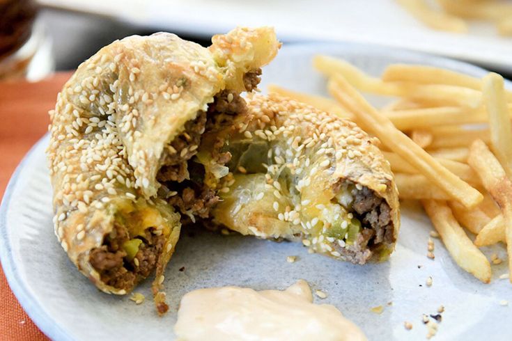Crispy Rice Paper Burger