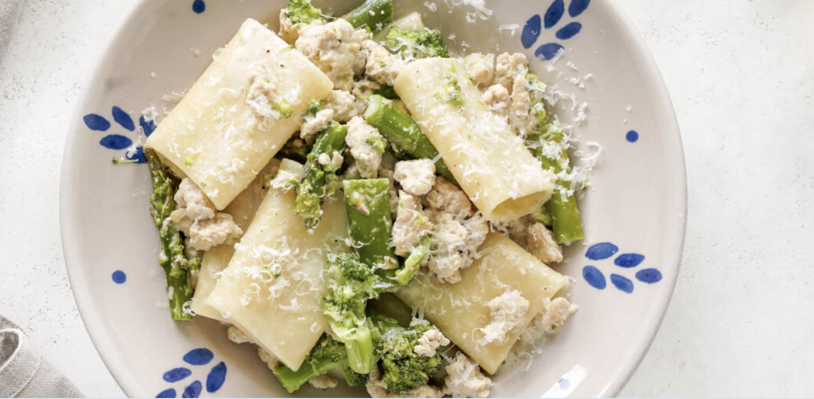 Asparagus Turkey Pasta