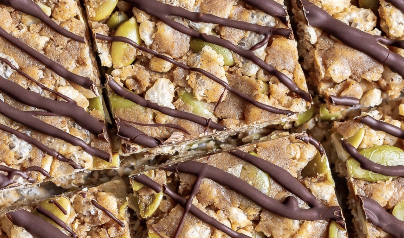 Chocolate Pumpkin Energy Bars