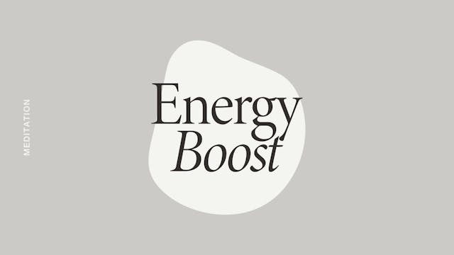 Energy Boost Guided Meditation