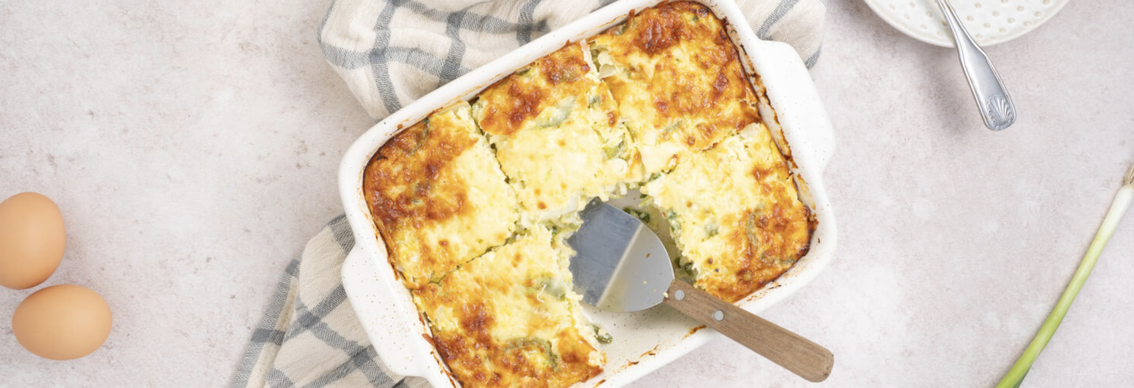 Crustless Zucchini Quiche