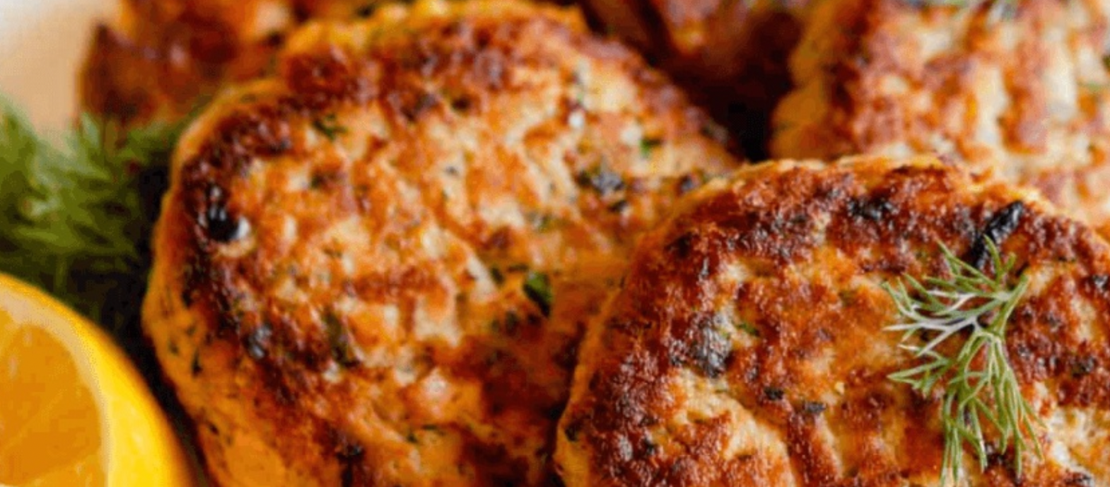 Ginger Cilantro Salmon Burgers