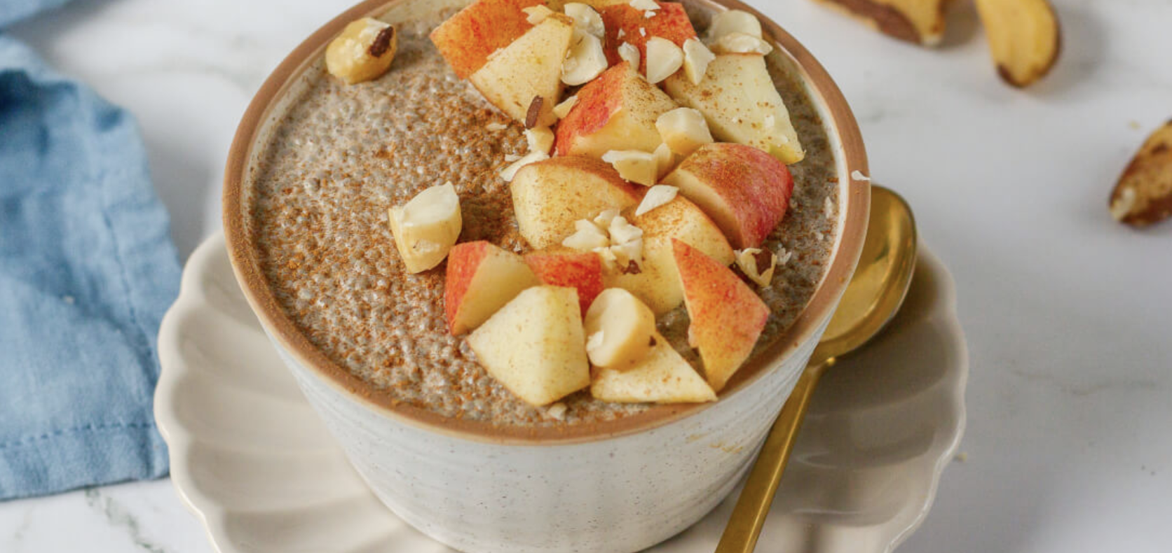 Apple Cinnamon Chia Pudding