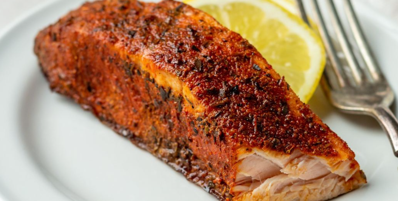 Baked Blackened Salmon