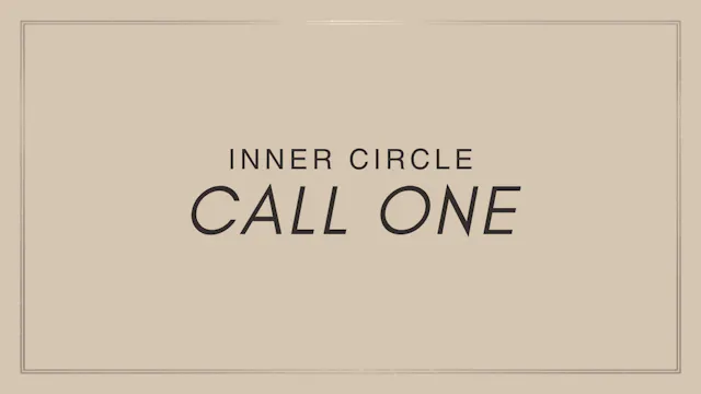CALL 1: shaep inner circle