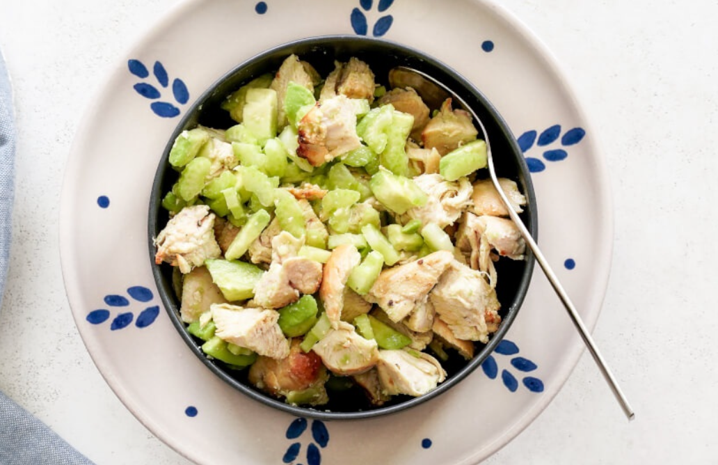 Simple Chicken, Avocado & Celery Salad